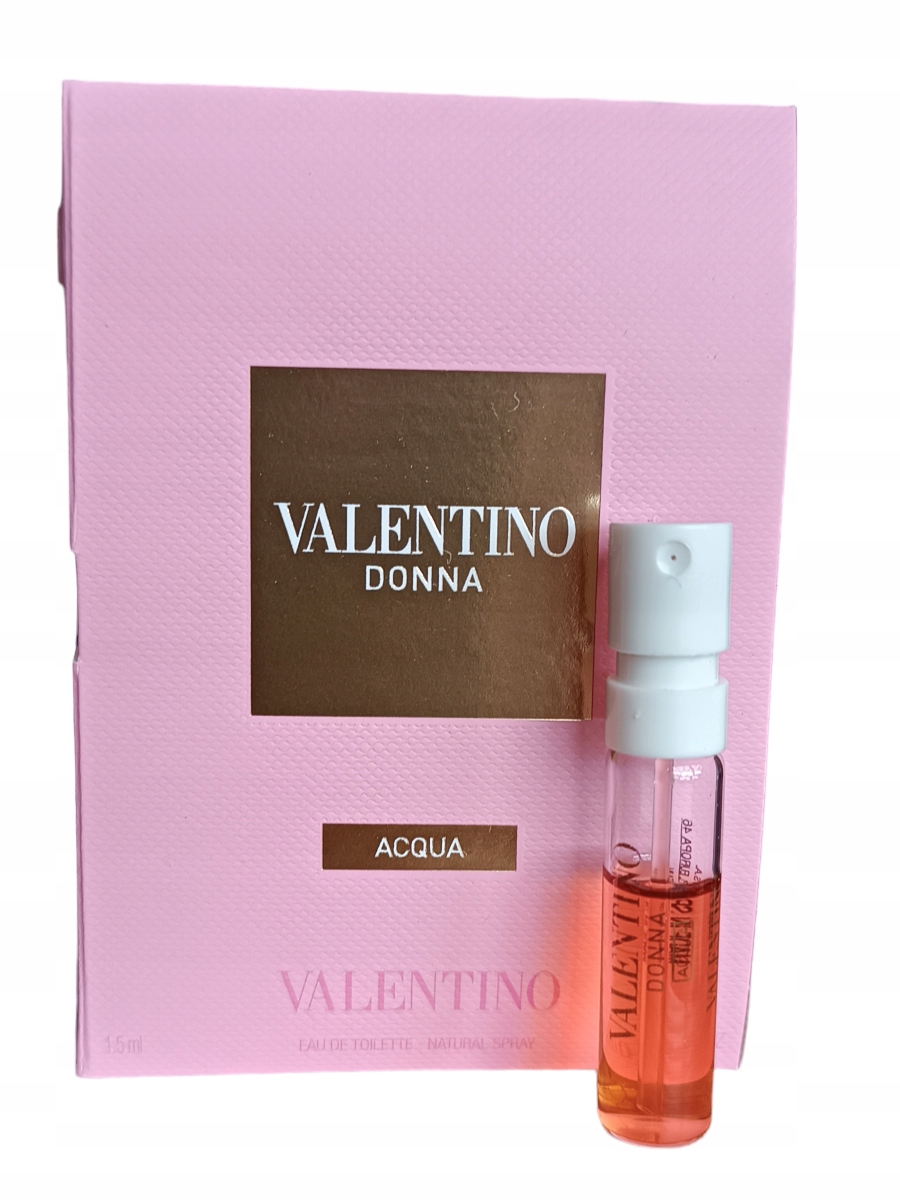 VALENTINO Donna Acqua EDT 1,5ml spray • Cena, Opinie Allegro