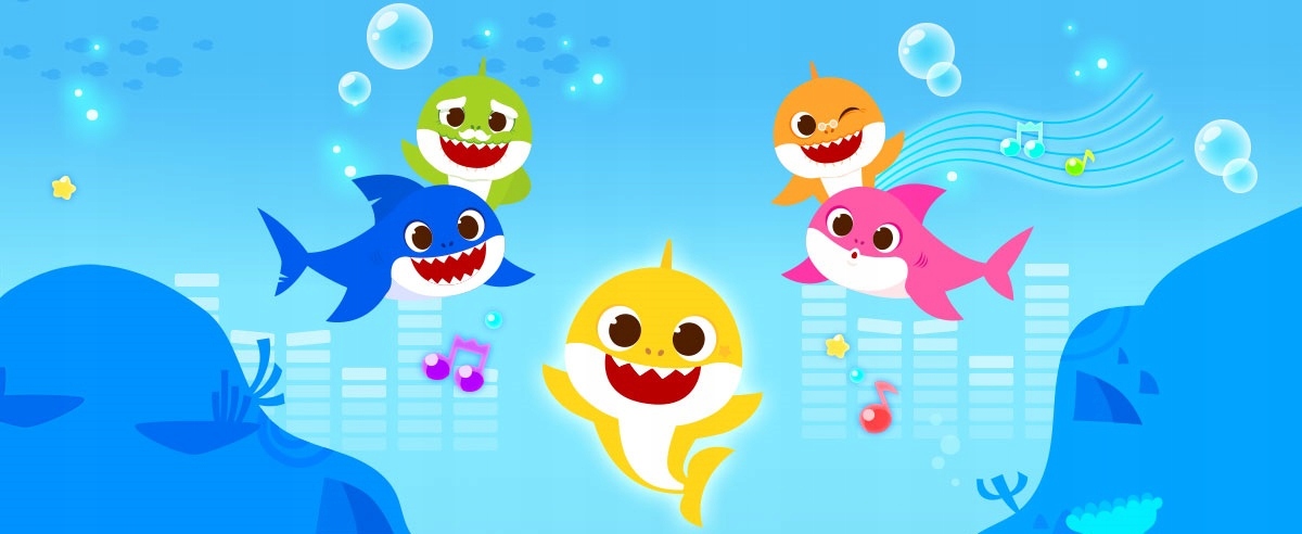 PELERYNA PRZECIWDESZCZOWA BABY SHARK PŁASZCZ PRZECIWDESZCZOWY 92/98 Marka EplusM