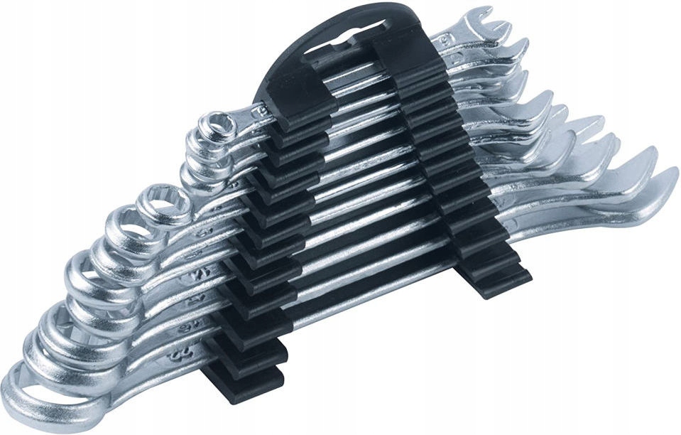 

Klucze Zestaw Płaskie Oczkowe 12szt. Kinzo