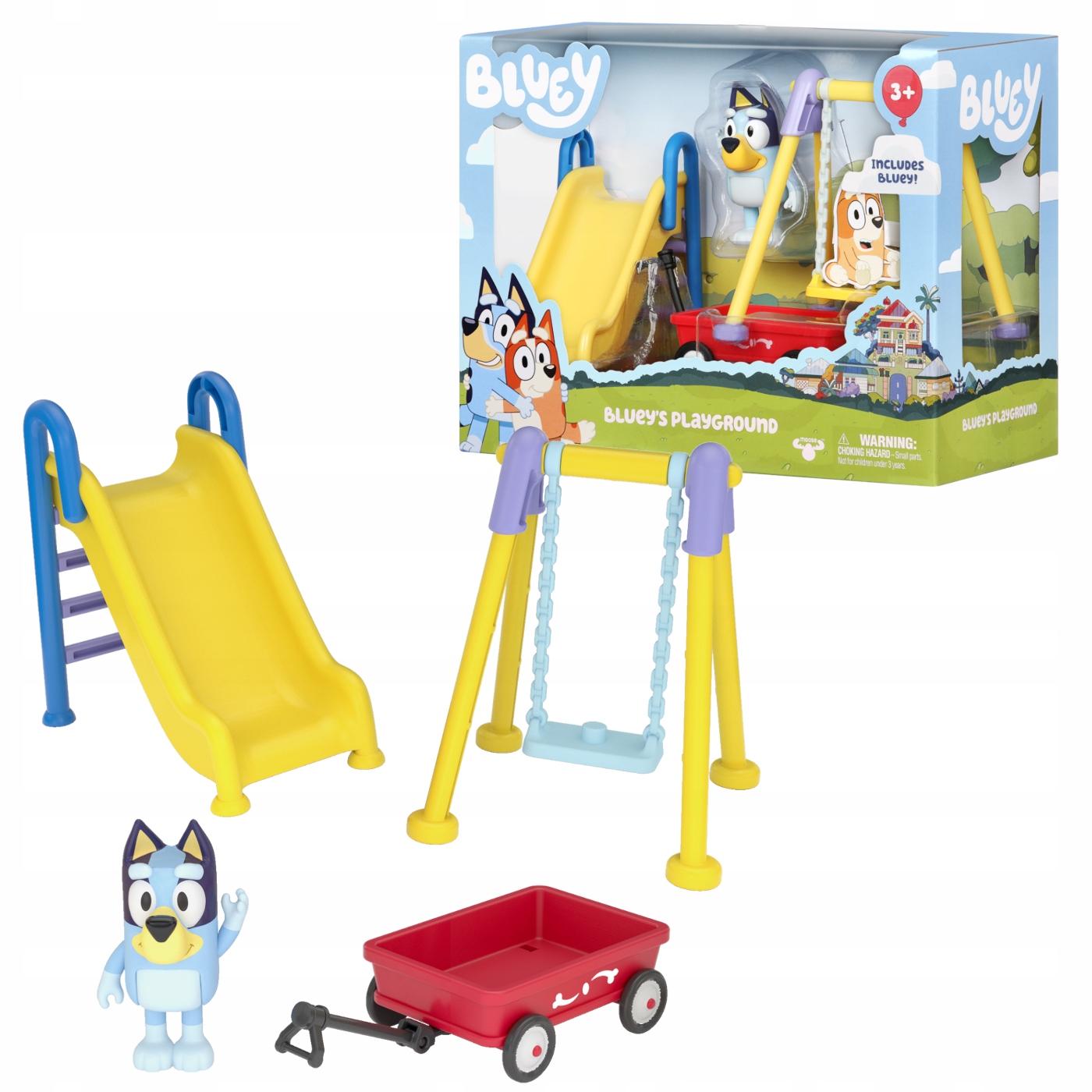 

Bluey Mini zestaw Park z figurką i akces. BLU13016