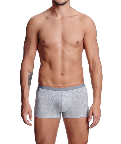 

Szorty Na Gumie Atlantic MH970/SZARY Ciemny/l