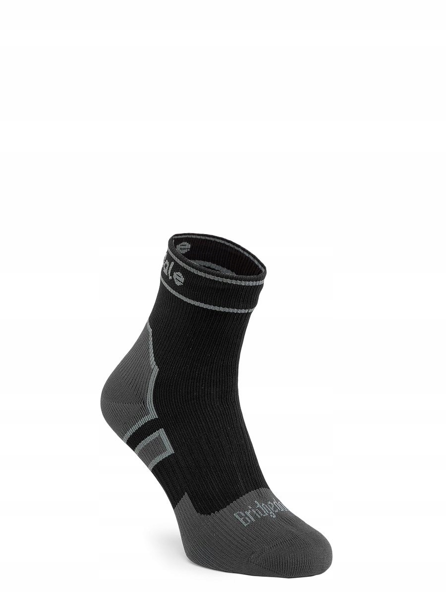 Ponožky Bridgedale StormSock Lt Ankle černá/šedá 36-39