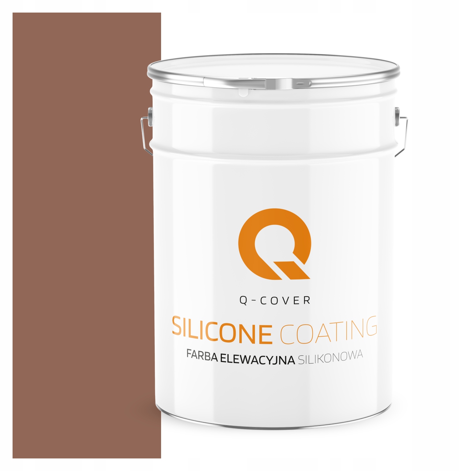 Fasádna Silikónová Fasádna Farba Hnedá F516 10L