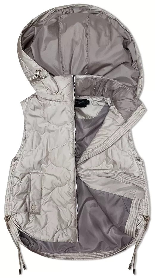 Vesta S Kapucí BH-2414BIG Světle Béžová 52