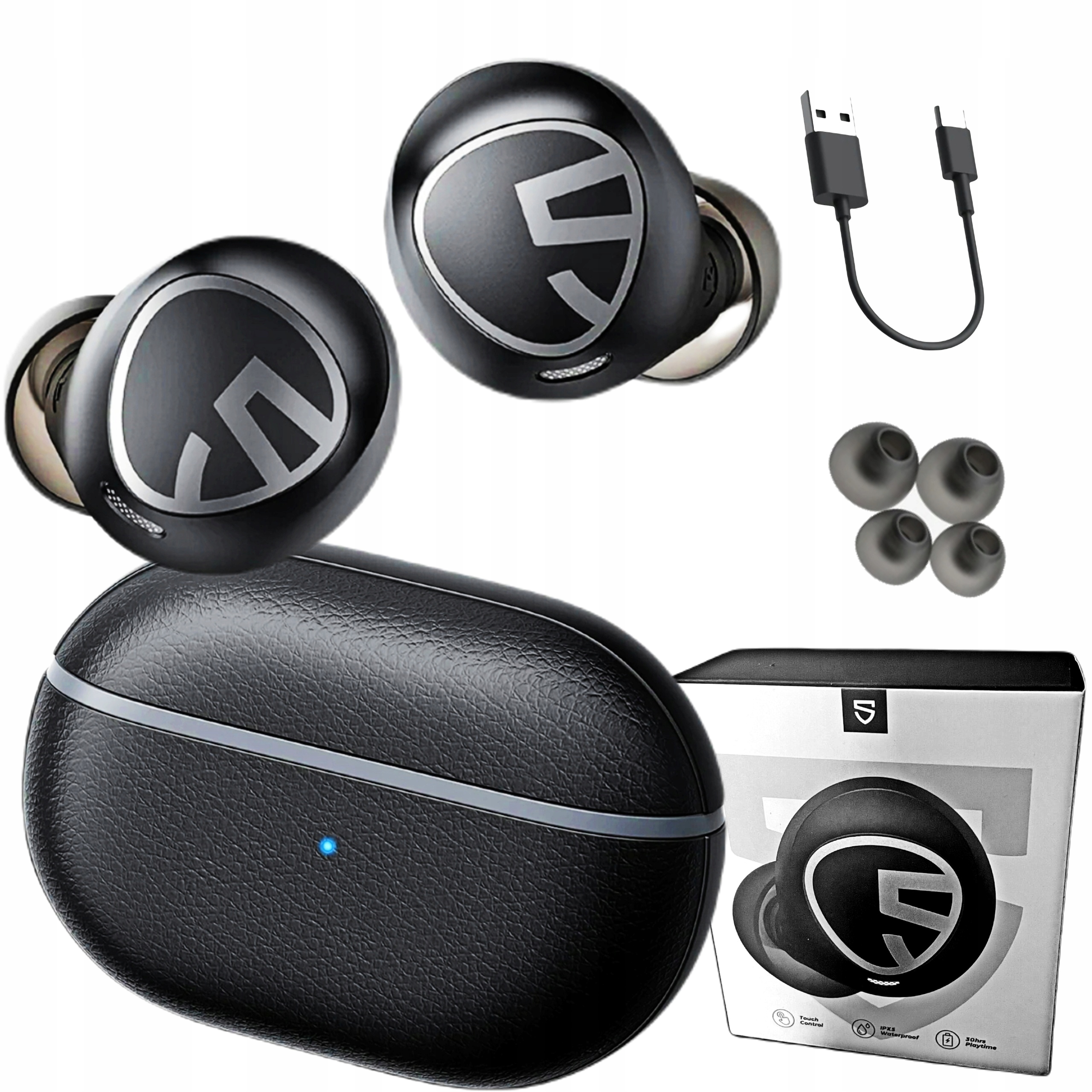 

Słuchawki bezprzewodowe dokanałowe Tws Soundpeats