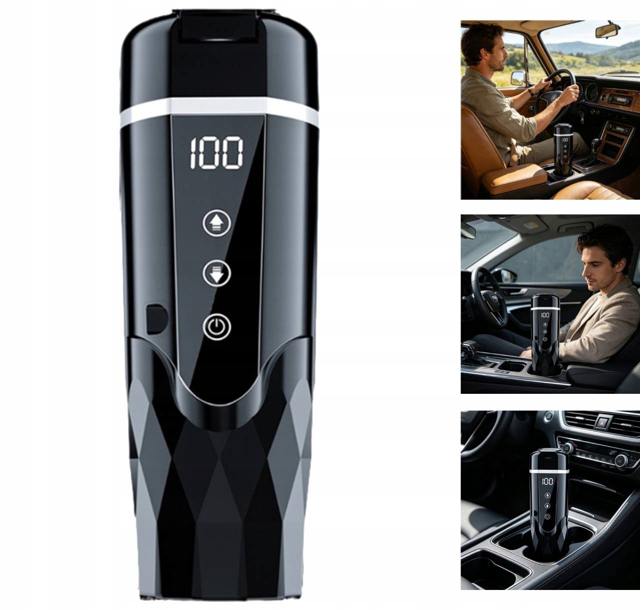 Mini Automobilový Vyhřívaný Tepelný Displej 500 ml 12 V 24 V