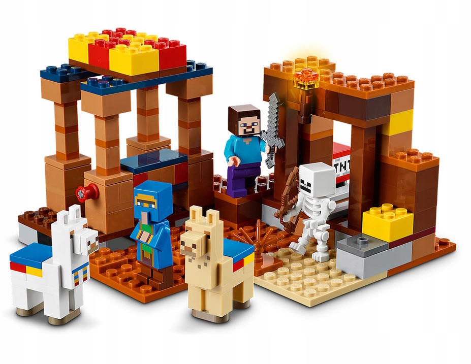 LEGO Klocki Minecraft Punkt handlowy Maincraft Certyfikaty, opinie, atesty CE