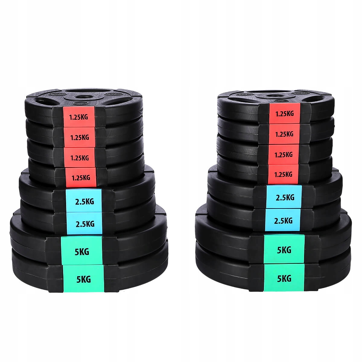 Hantle Regulowane Bitumiczne Treningowe 40 KG HMS Typ regulowane