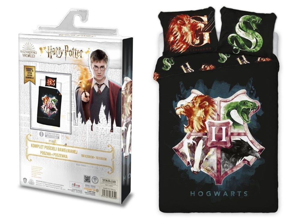 

Pościel Harry Potter Komplet 160X200 70X80 2W1 002
