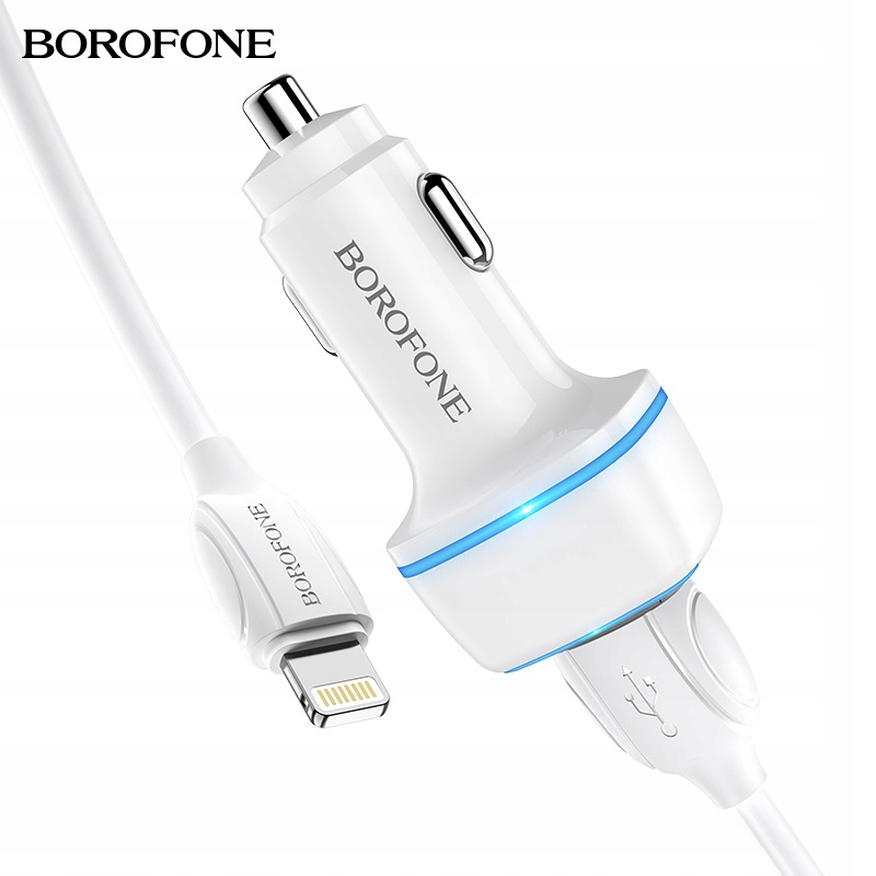 BZ14 Ładowarka 2USB 2.4A LED iPhone 6 6s 7 Plus Producent Borofone