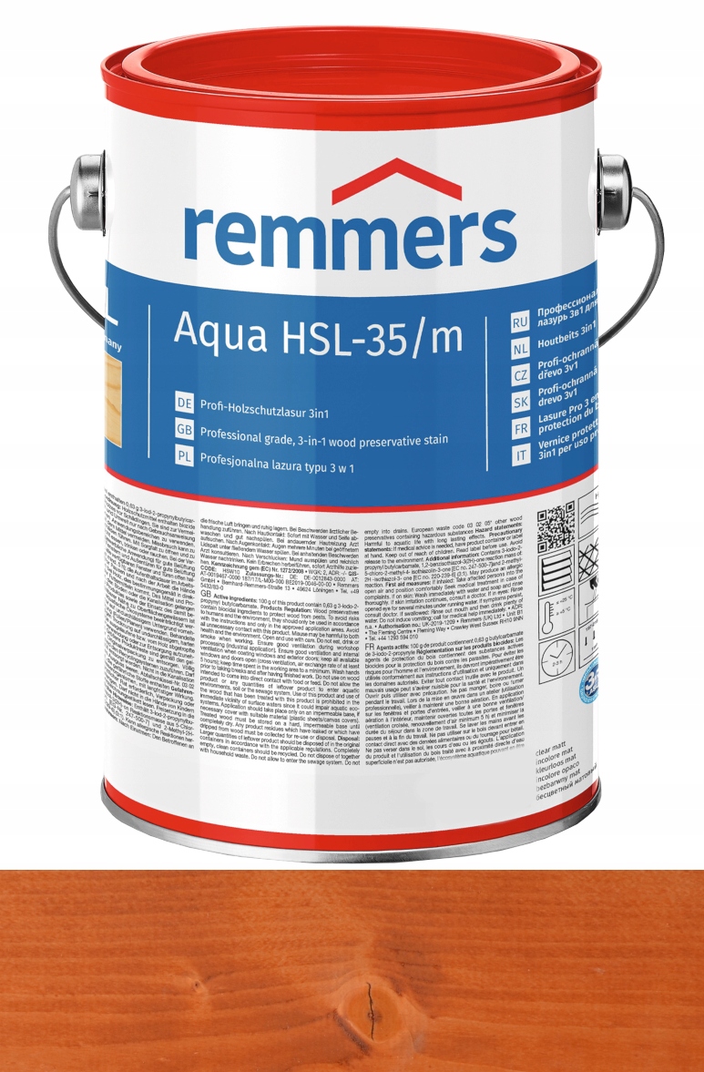 

Remmers HSL-35/m Lazura drewna wodna 2,5L Teak