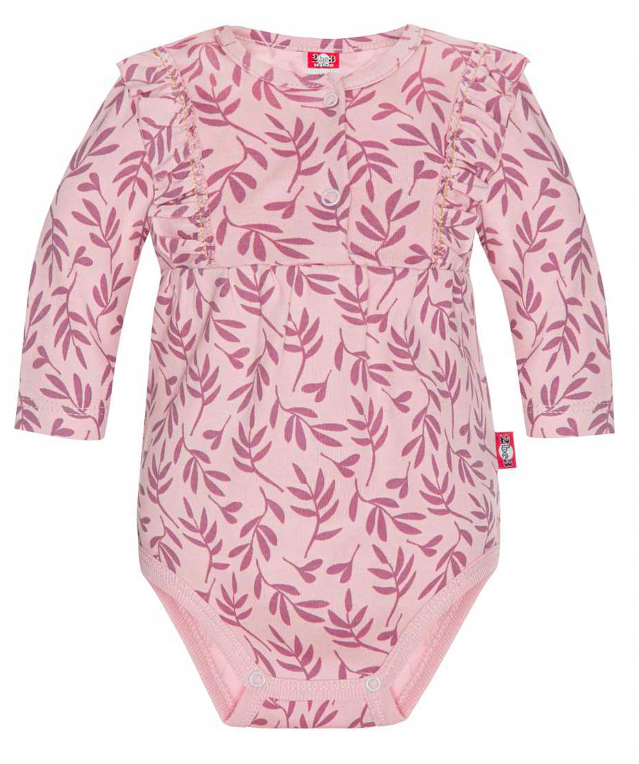 

Eleganckie Body z falbankami Boho 0-3 mies 62 cm