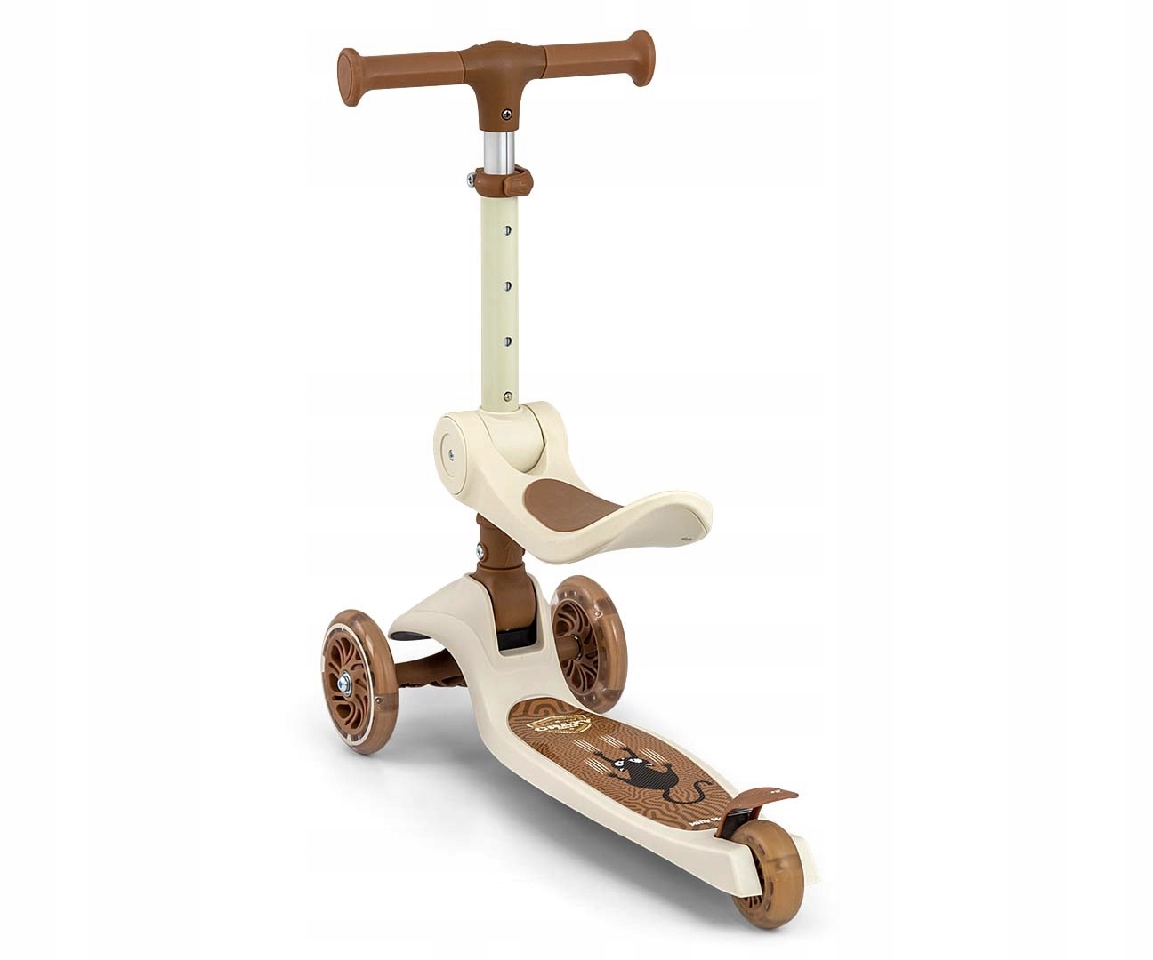Milly Mally Koloběžka Scooter Fuzzy Classic tříkolová pro děti