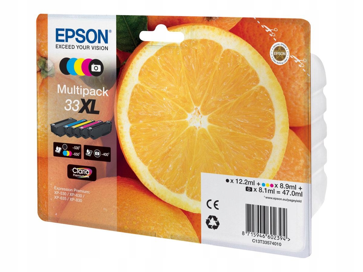 Atrament Epson 33XL C13T33574011 sada