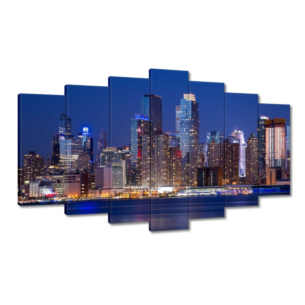 Obrazy 140x80 New York v noci