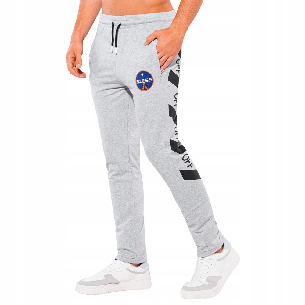 

Spodnie męskie dresowe 1119P szare M