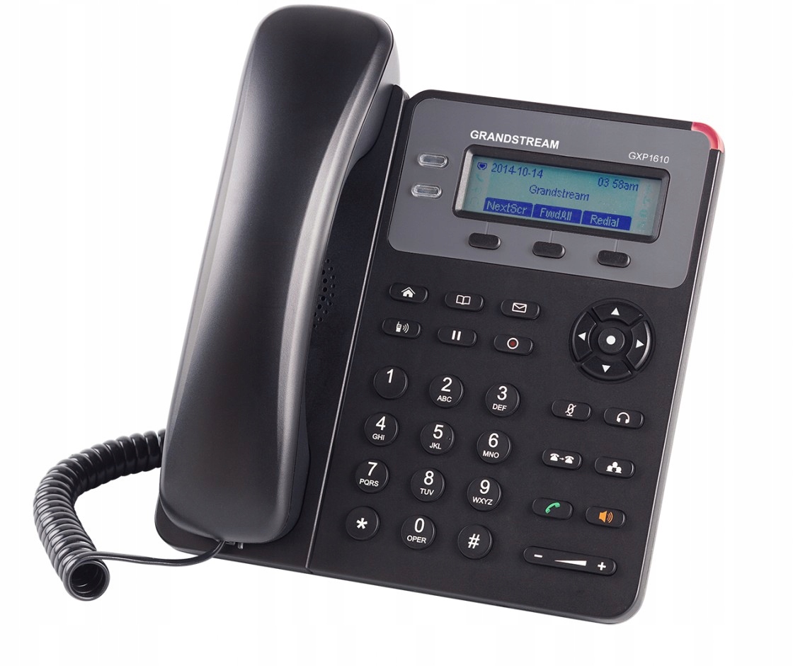 Grandstream GXP-1610/ VoIP telefon/ Grafický display/ 1x Sip/ 3 prog. tlačí