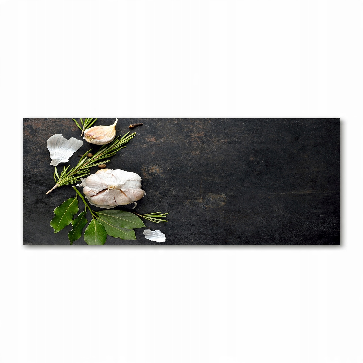 

Foto obraz duży akryl nowoczesny Czosnek 125x50cm