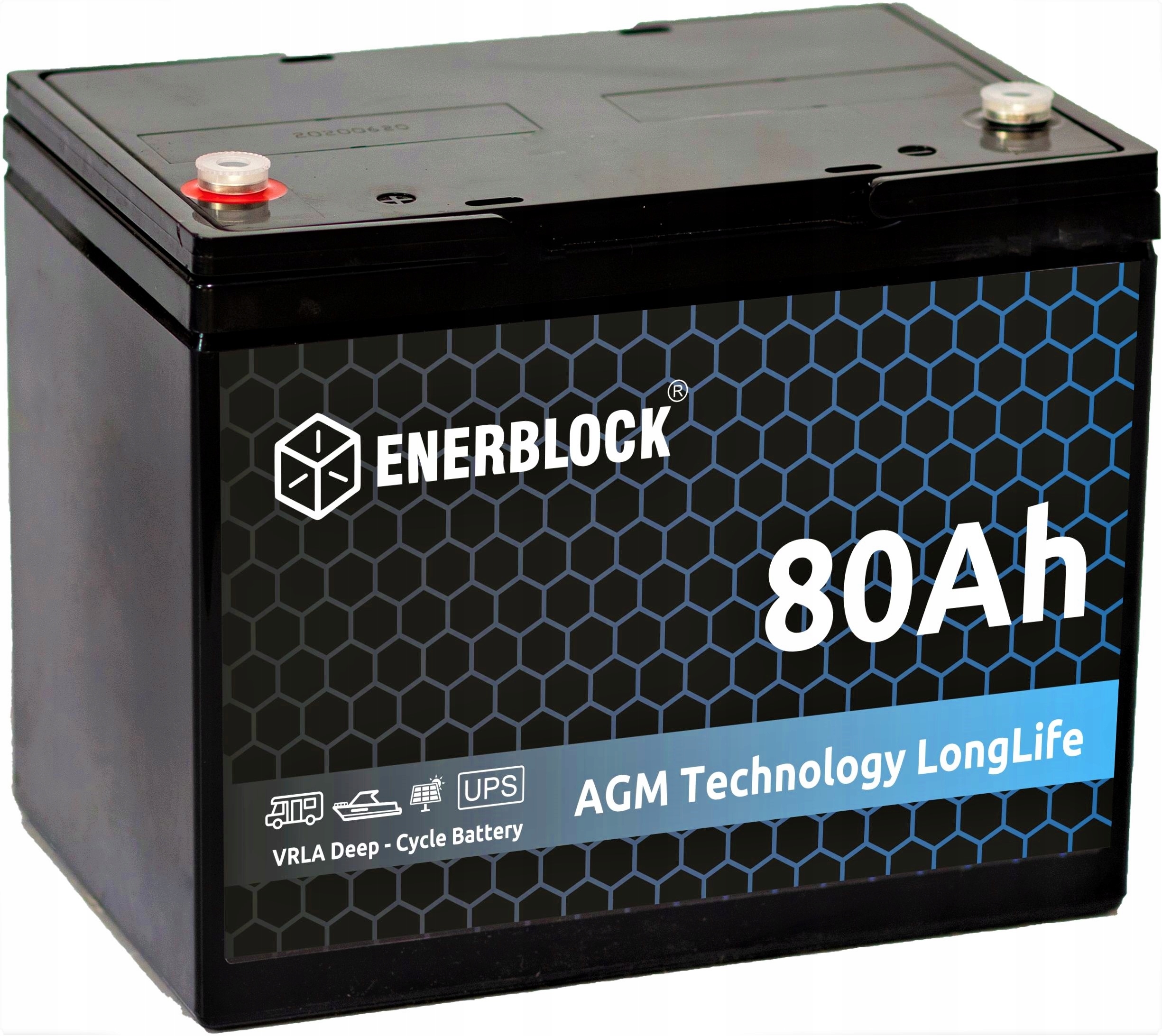 АКУМУЛЯТОР 80AH JDM12-80 ENERBLOCK