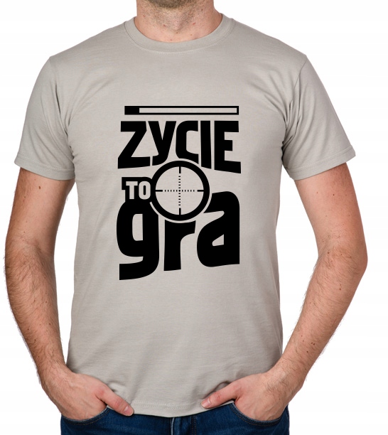 

koszulka Życie To Gra prezent