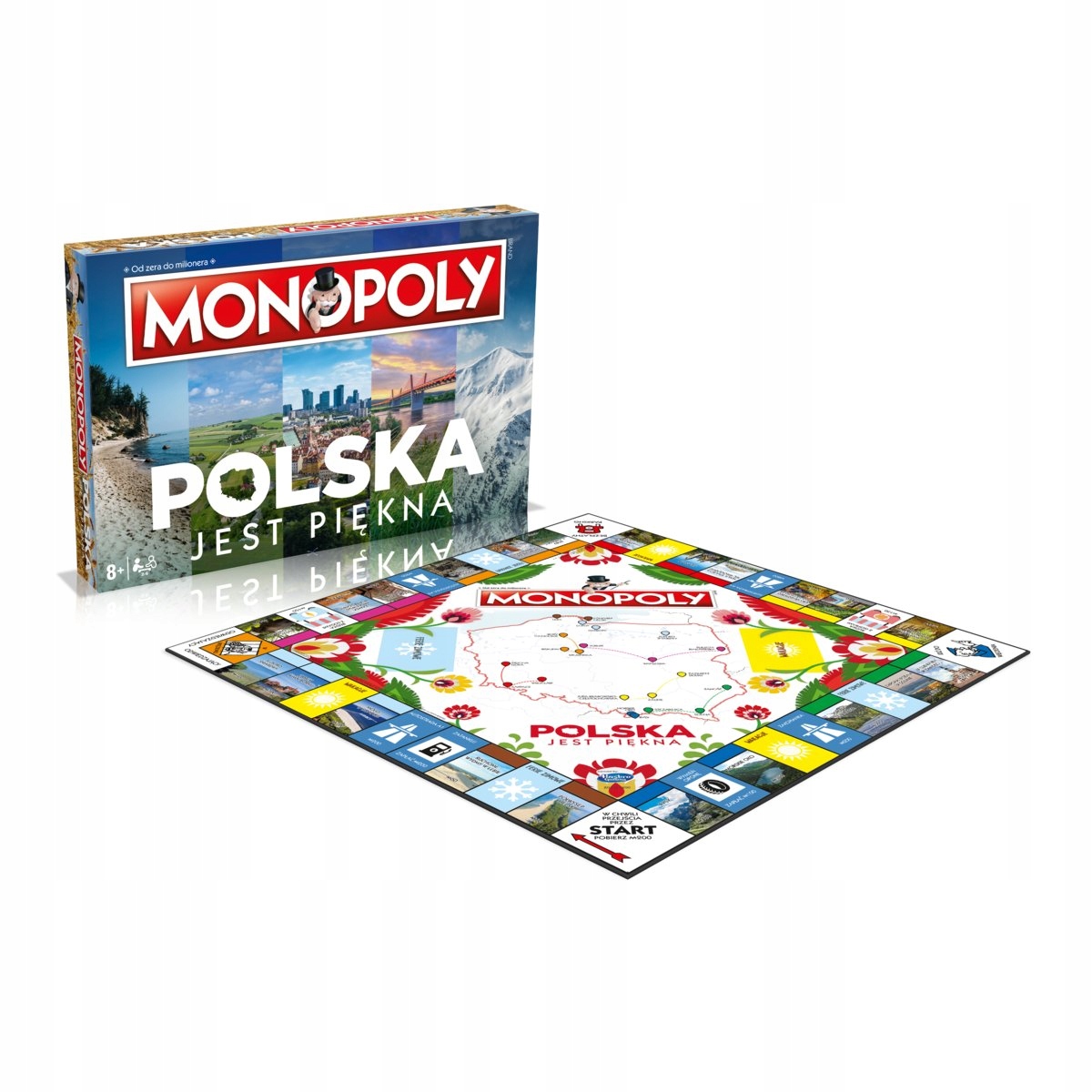 GRA Planszowa MONOPOLY Polska jest piękna RODZINNA