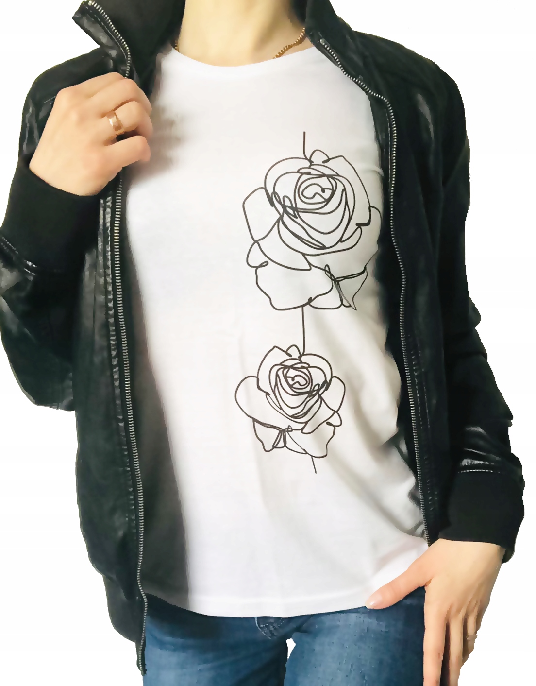 

Koszulka t-shirt Damska z nadrukiem One Line