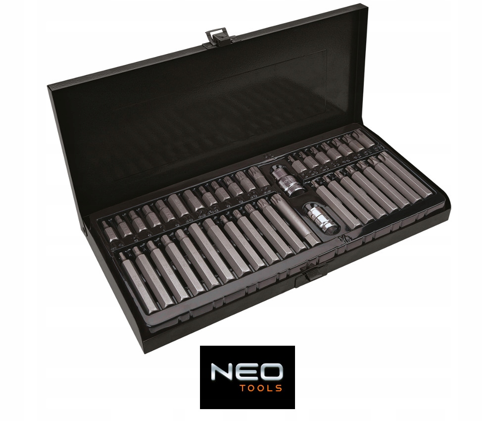 ZESTAW KLUCZE NEO TORX SPLINE IMBUS 40el. 06-107 BITY KOMPLET KOŃCÓWKI Liczba elementów zestawy