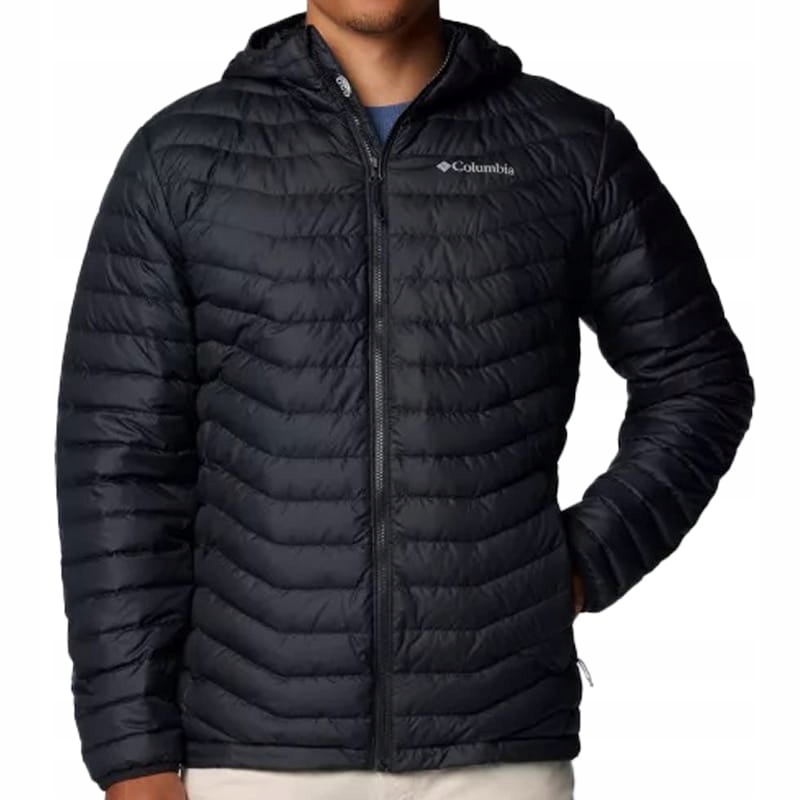 Zimní bunda s kapucí Columbia Westridge Down Hooded Black S