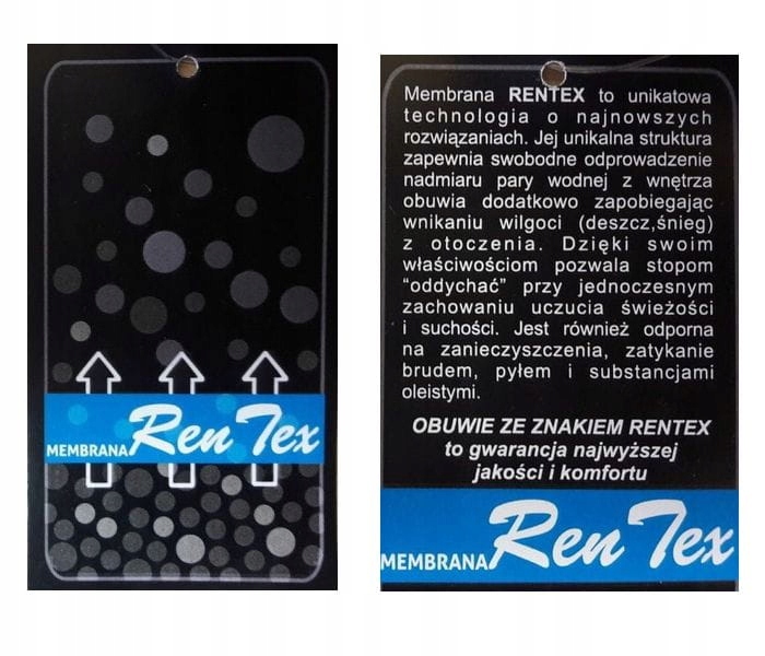 RENBUT kozaki śniegowce z membraną 22-3375 - 29 Rodzaj zapięcia Rzepy
