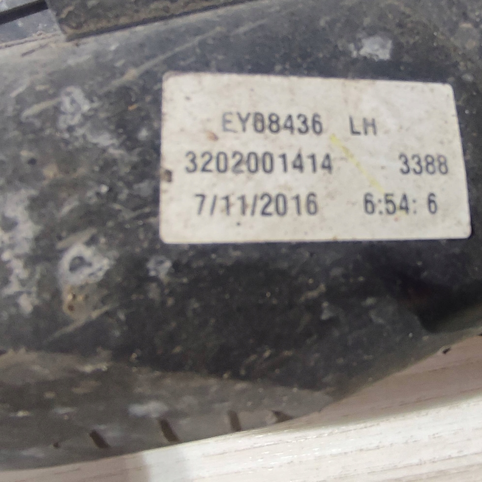 Fiat Tipo 2018 rear part side left light rear