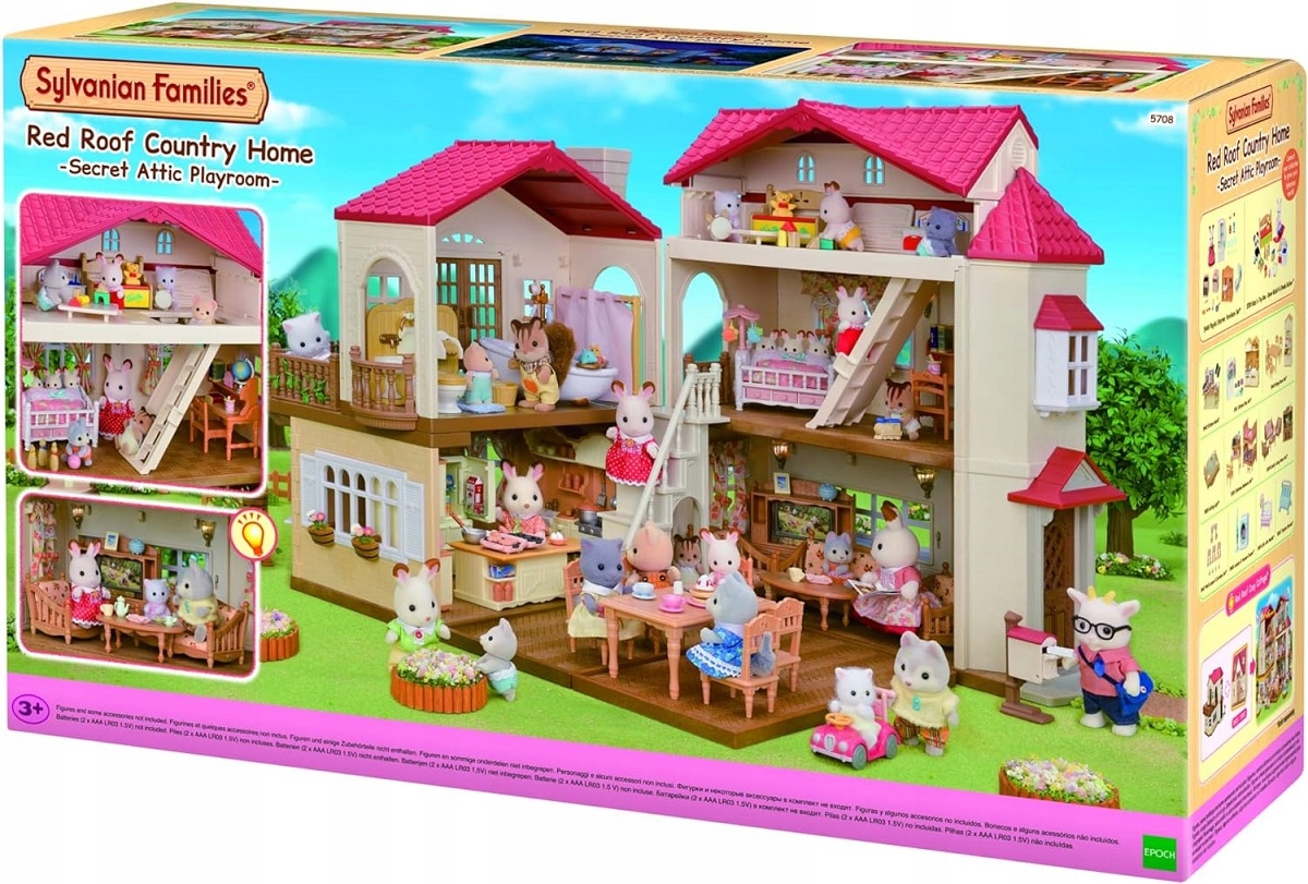 SYLVANIAN FAMILIES NOWY DOMEK Z OŚWIETLENIEM 5708
