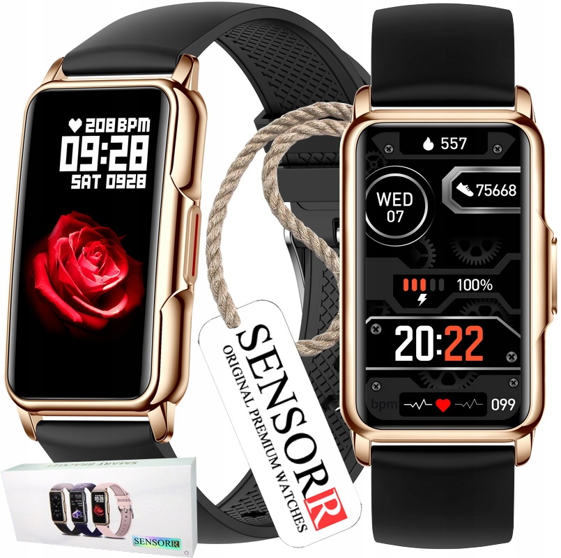 

Zegarek Damski Smartwatch Wodoodporny Pulsometr