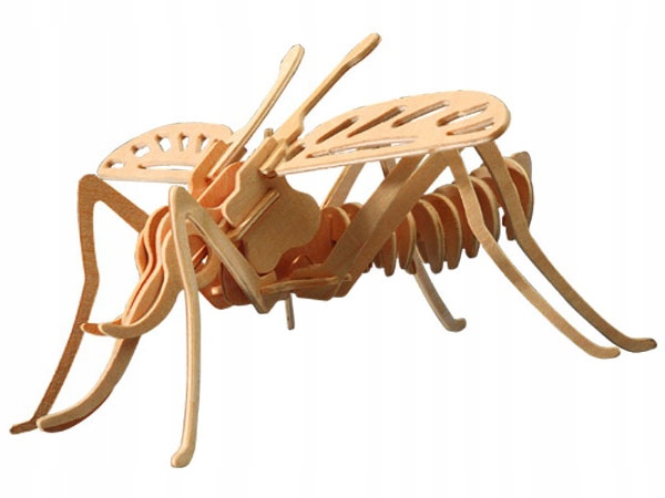 

Moskit składanka drewniana puzzle 3D E020