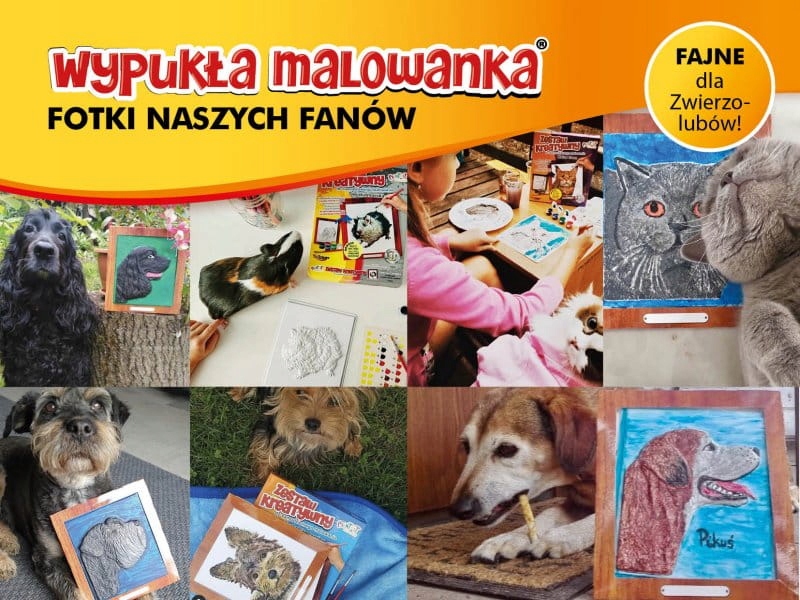 Wypukła Malowanka Fantazja SYRENKOTKA Zestaw Kreat EAN (GTIN) 5901461612021