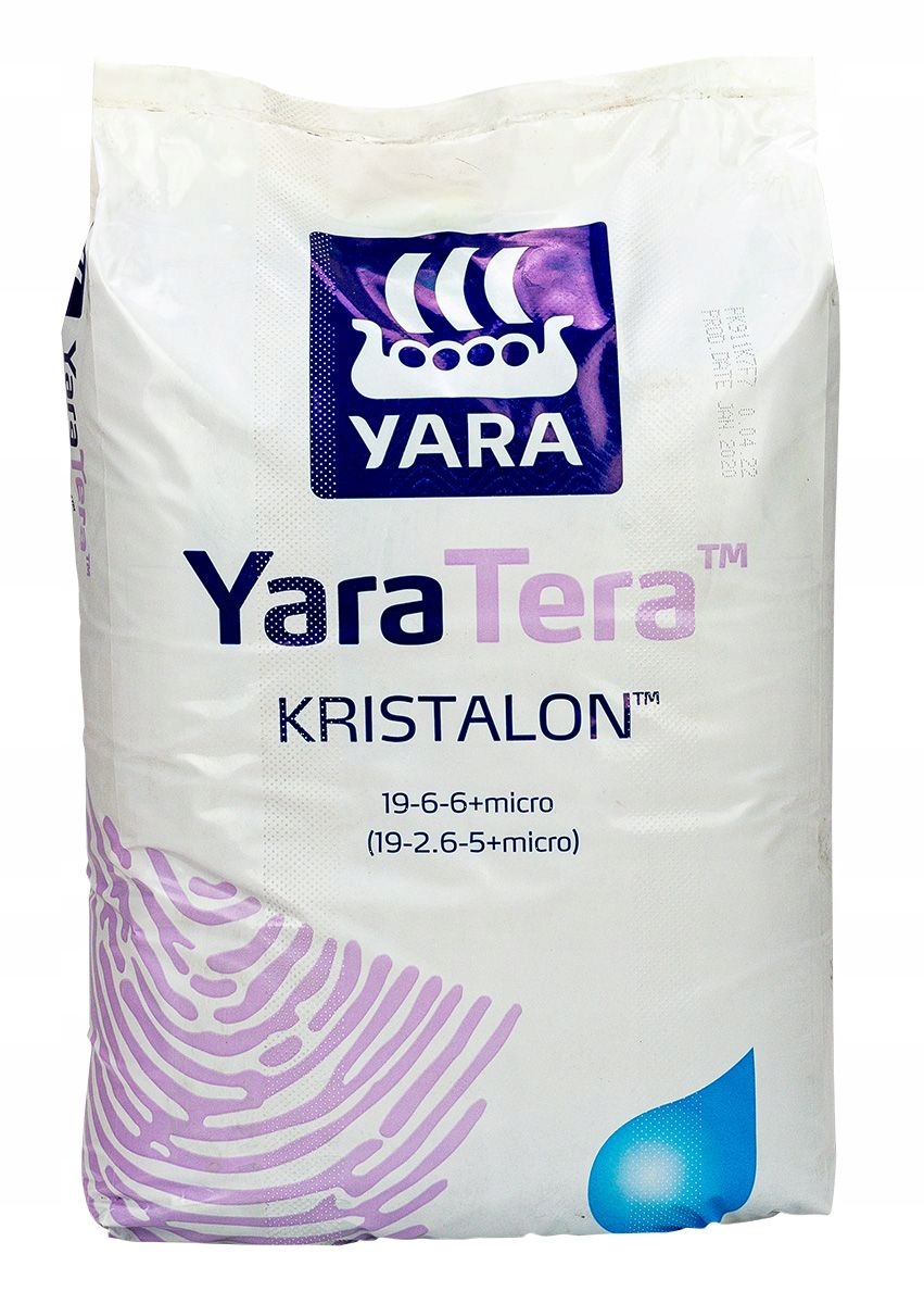 

Yara Tera Kristalon Fiolet 19-6-6 25kg