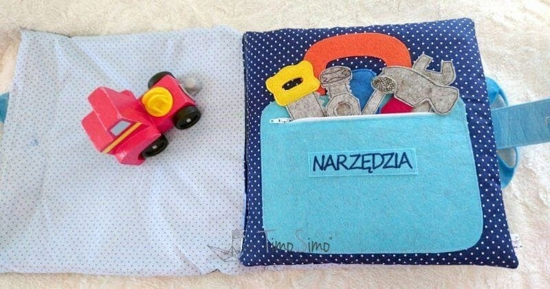 TimoSimo Książeczka sensoryczna dla 3 latka HIT ! Bohater brak