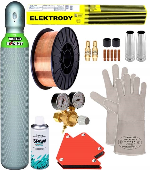 SPAWARKA MIGOMAT POWERMAT 220L PRO MMA TIG 3W1 Średnica drutu (mm) 0,8-1,0