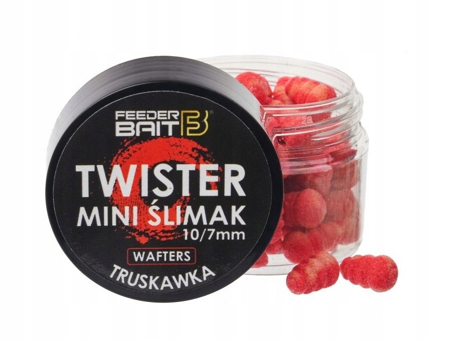 Przynęta Feeder Bait Mini Ślimak Wafters Truskawka