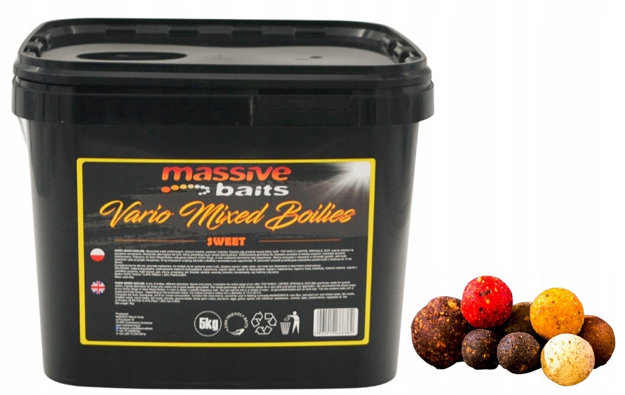 Massive Baits Vario Sweet Mix 14 18 24 mm 5 kg Boilies