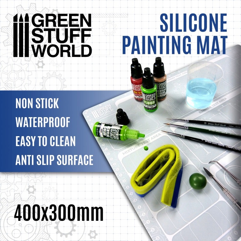 Silicone Painting Mat 400x300mm mata do malowania