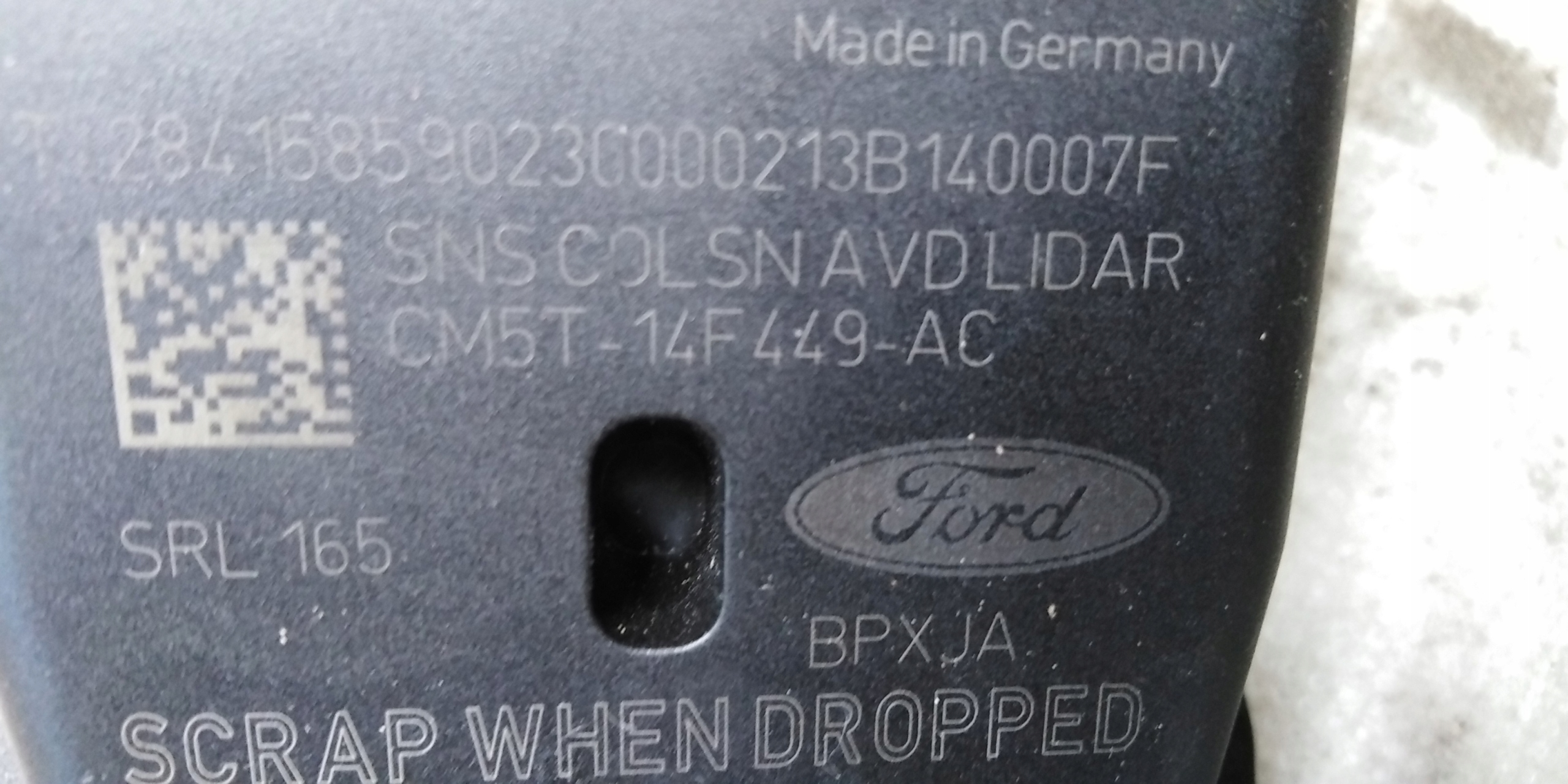 FORD FOCUS MK3 MODUŁ ZAPOBIEGANIA KOLIZJI RADAR EU Typ samochodu Samochody osobowe