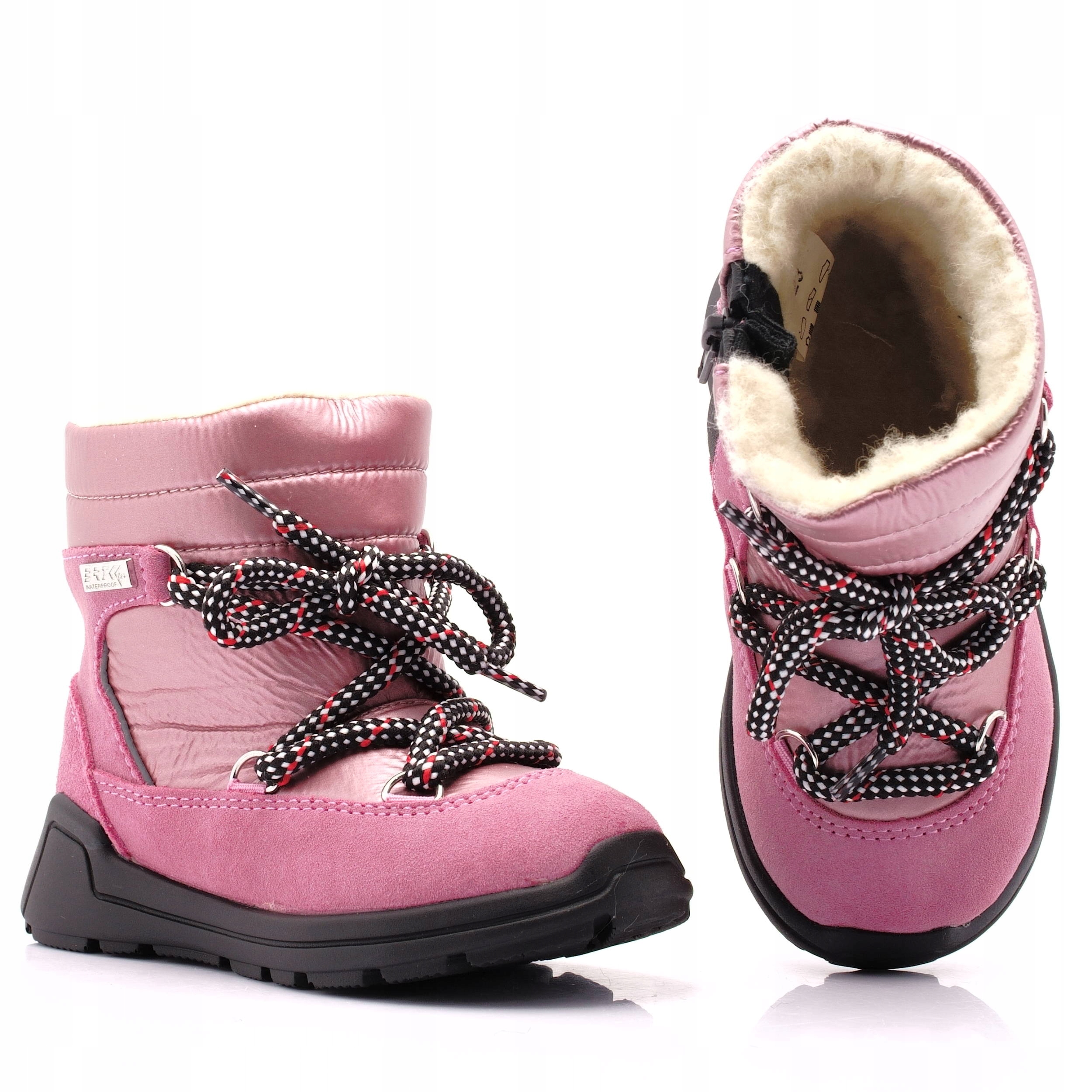 BARTEK TRZEWIKI OCIEPLANE KOZAKI ZIMOWE ŚNIEGOWCE 32 Płeć chłopcy dziewczynki