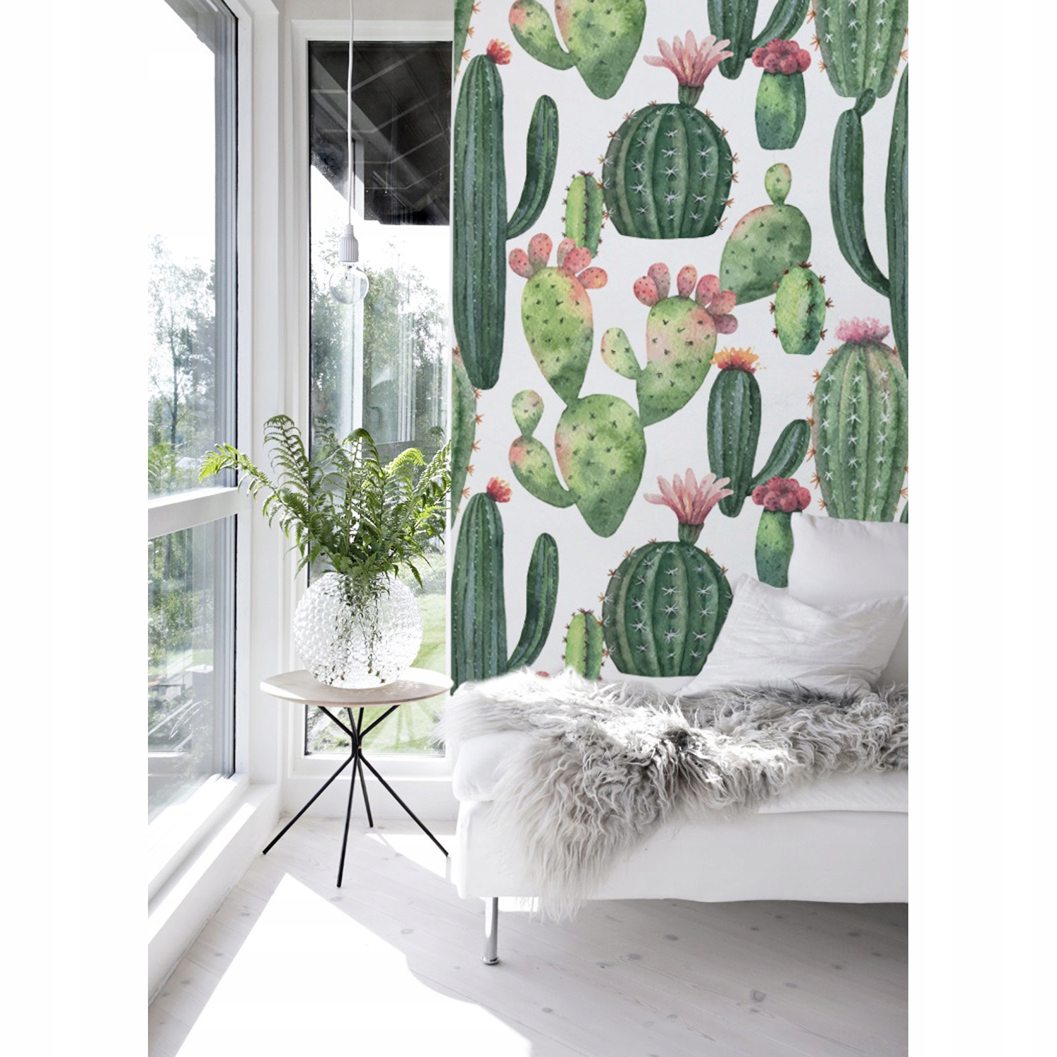 

Fototapeta do sypialni Kaktusy MagicStick 250x104