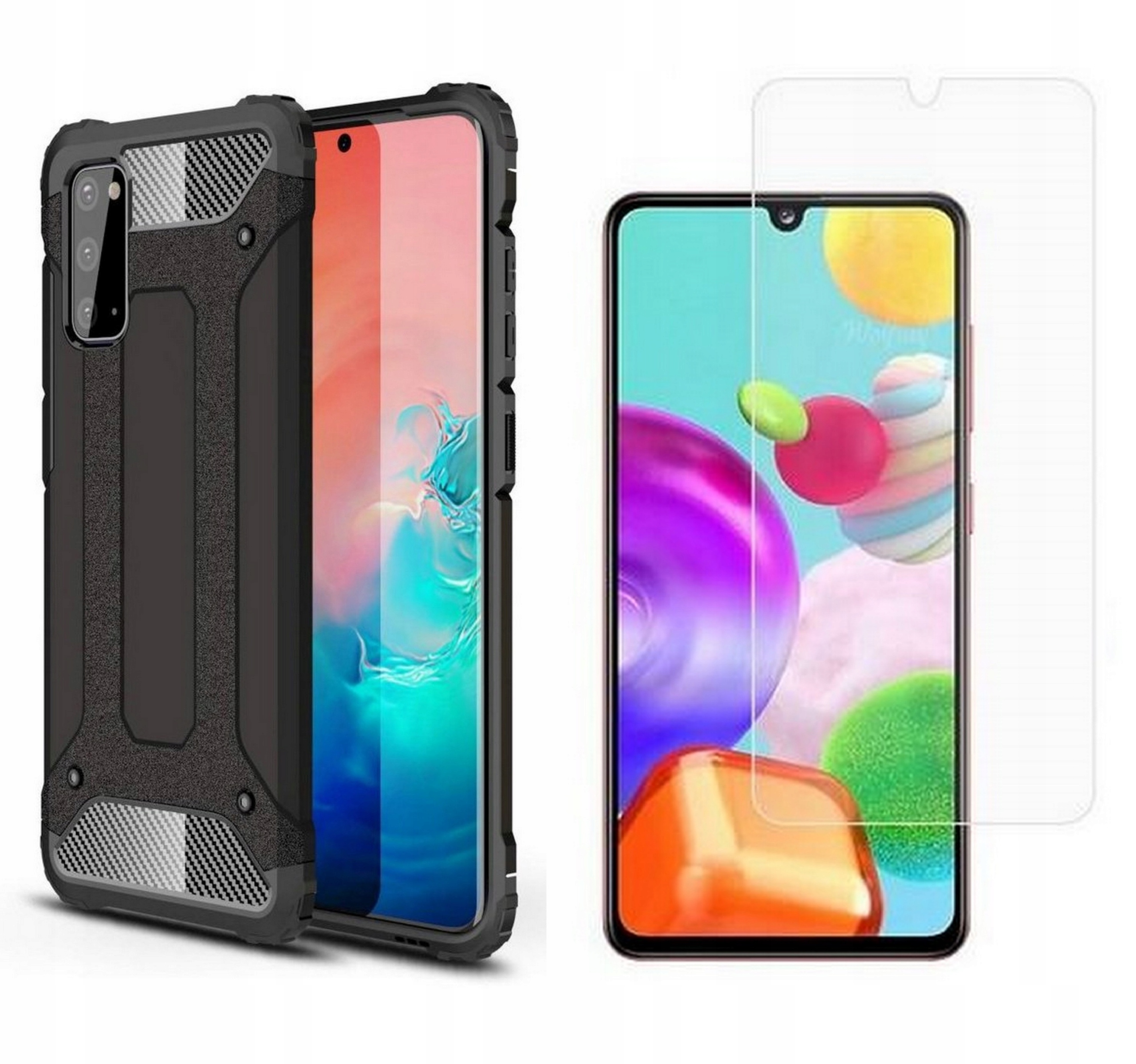

Armor Case Ochronne Etui na Galaxy A41 +szkło