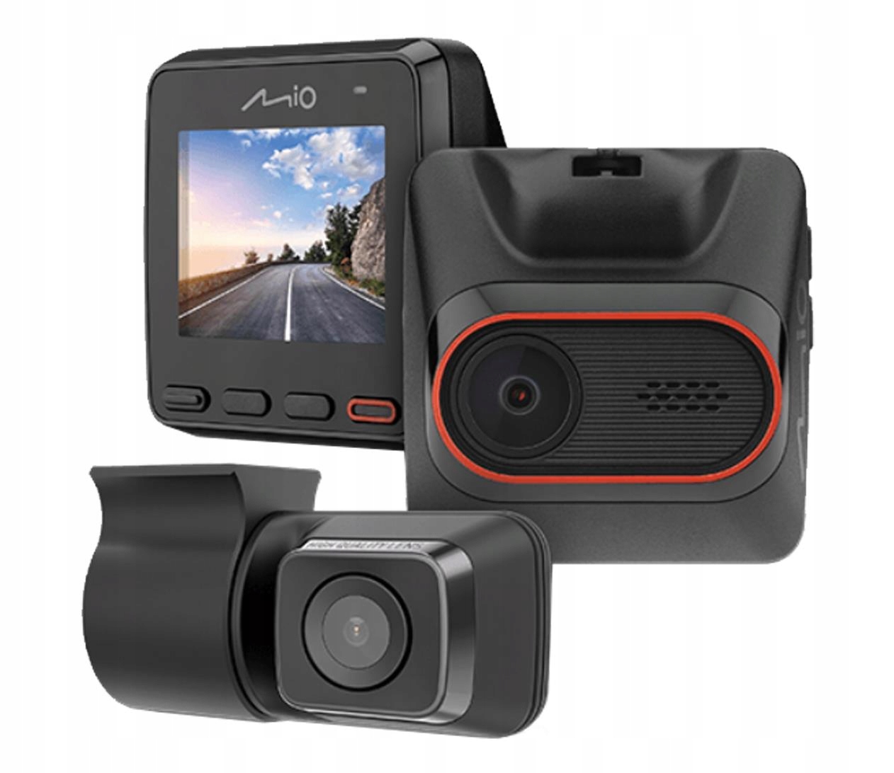 

Wideorejestrator Mio MiVue C420 Dual FullHD 2''