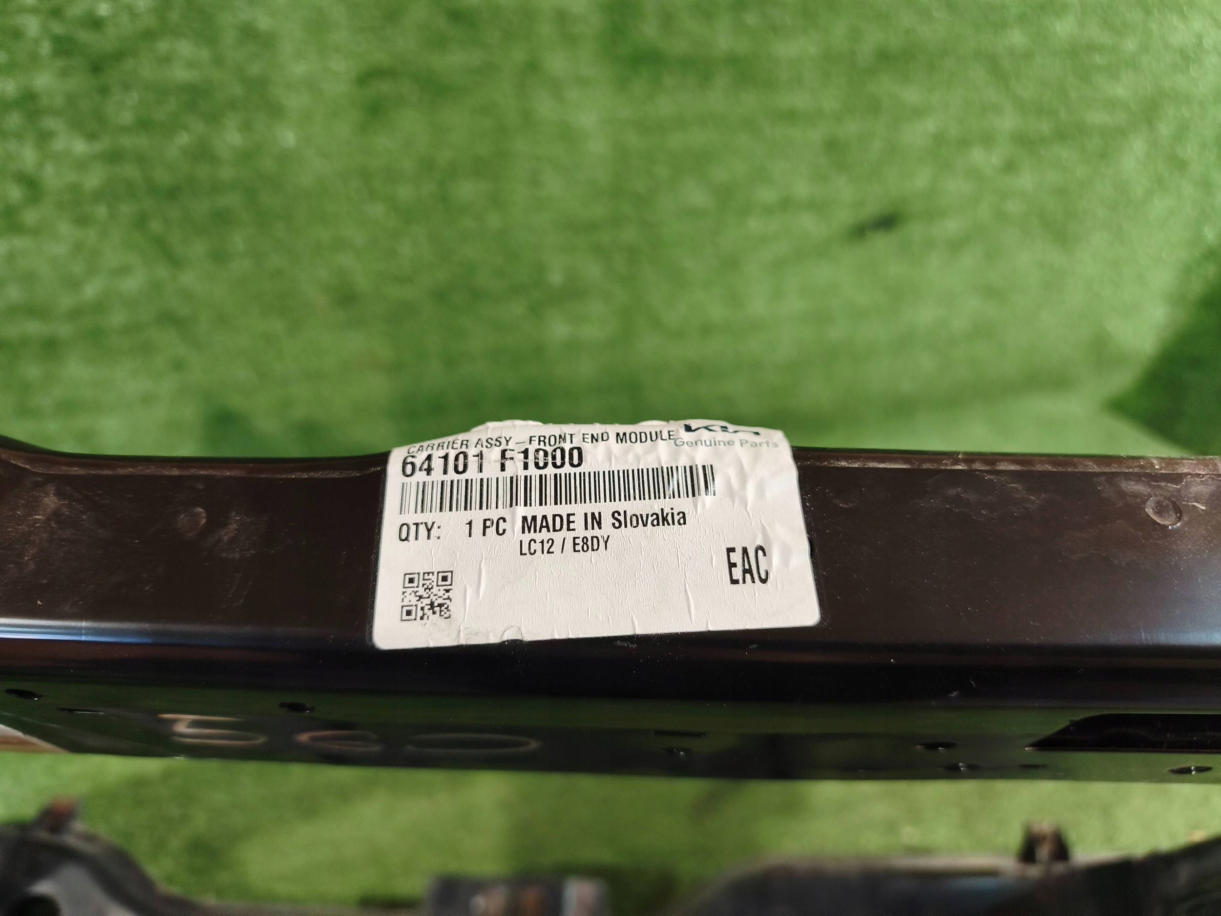 support panel for radiators front pillar iron KIA SPORTAGE IV NR.560