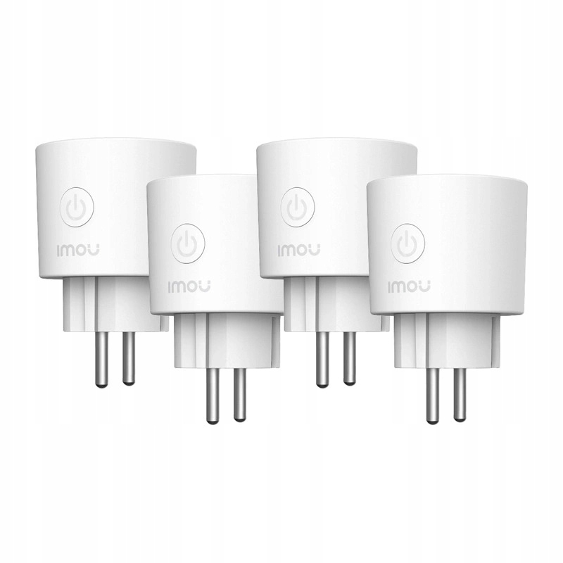 Inteligentne gniazdko Imou CE2P WiFi Bluetooth Alexa Google Matter 4 sztuki