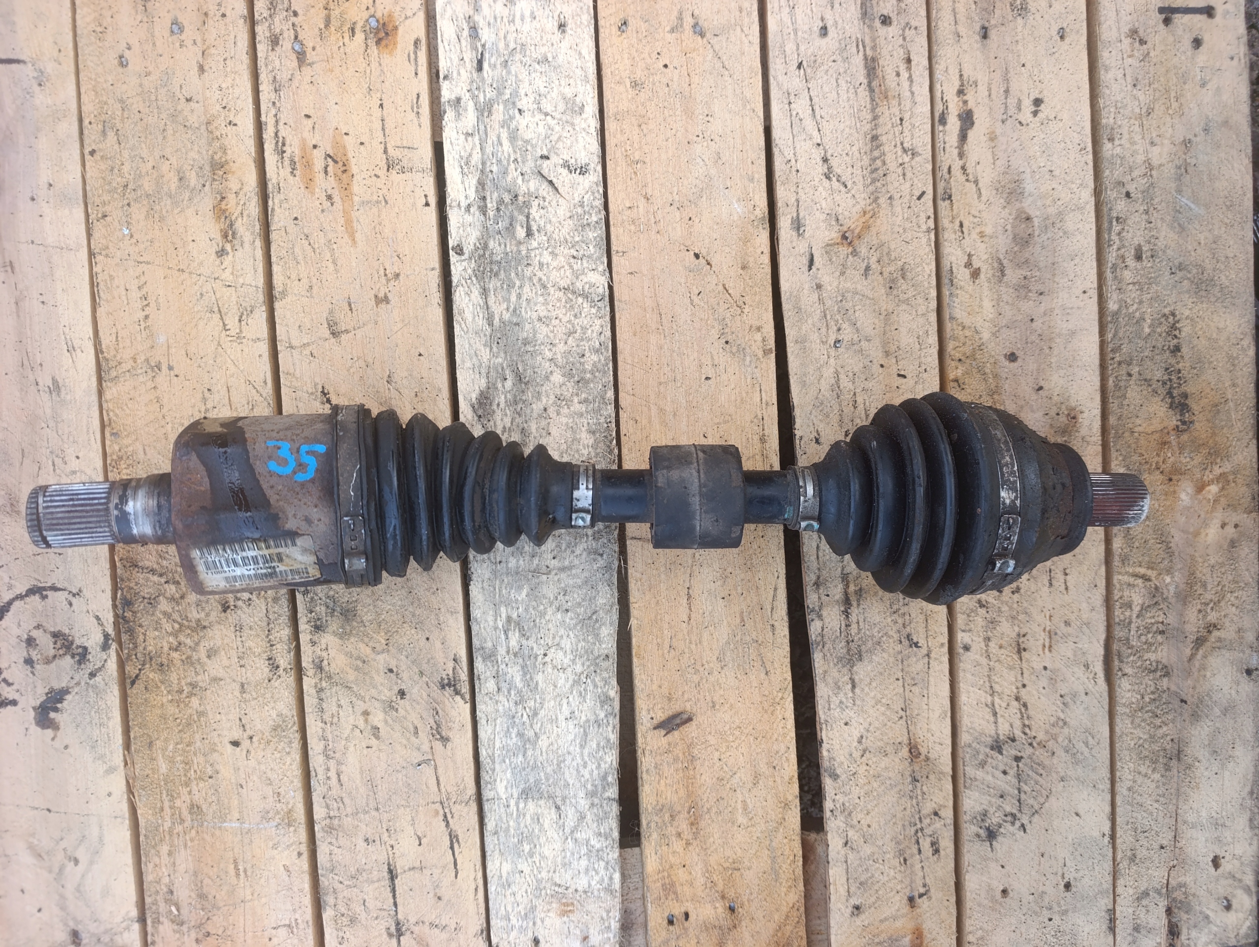 semi-axis left front short. VOLVO S60 II V60 P31256779