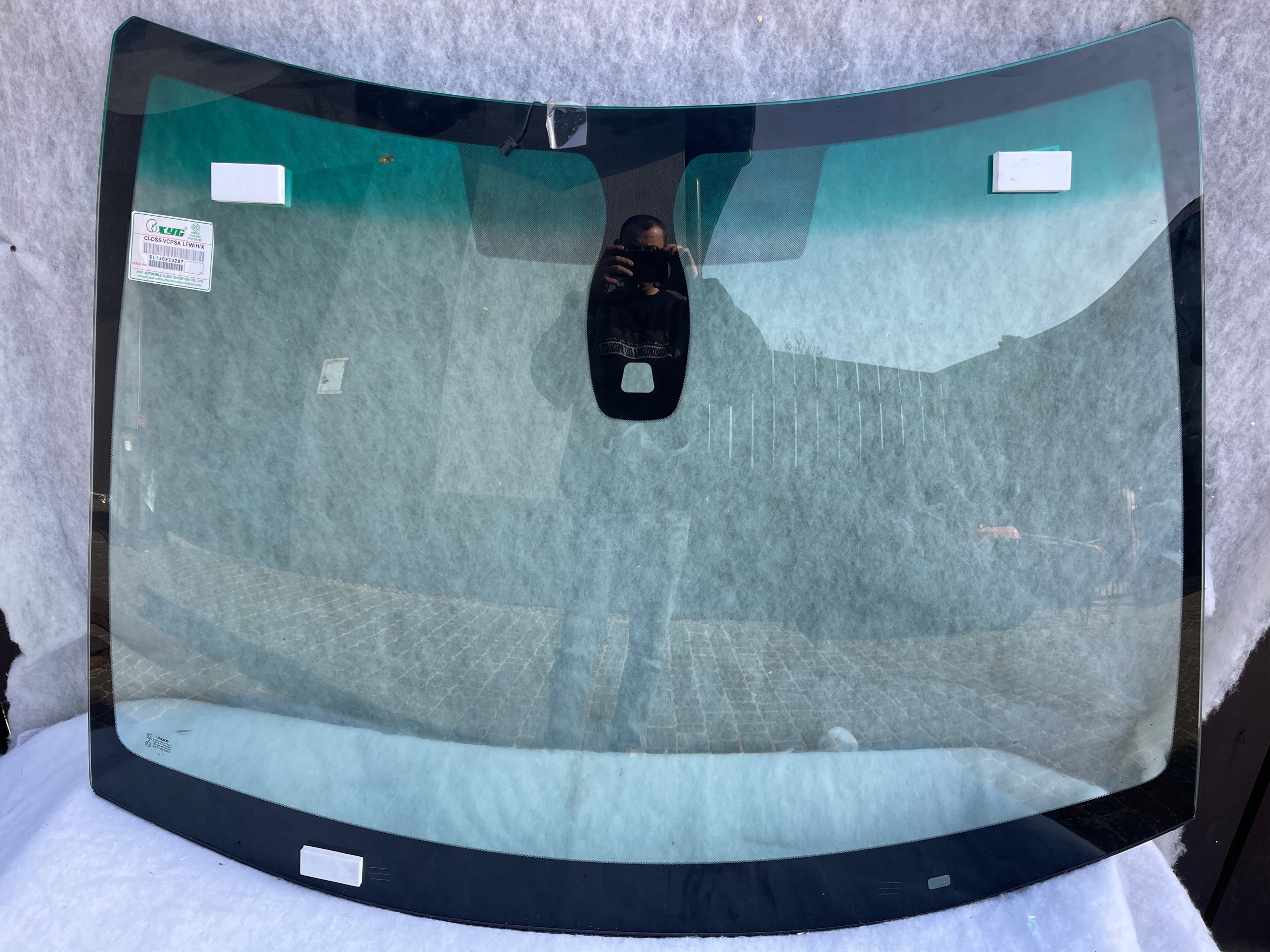 CITROEN DS5 SZYBA PRZEDNIA SENSOR ANTENA PO 2011-