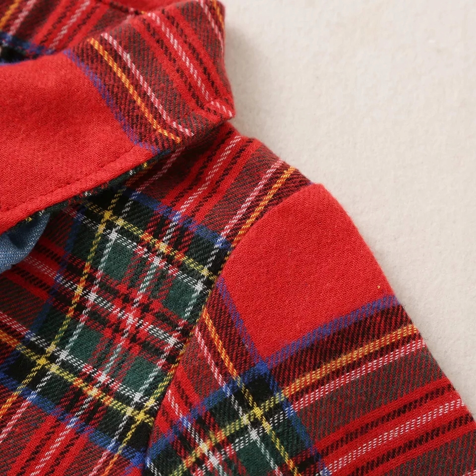 Koszulobody czerwona krata koszula body 80 86 92 Kolor wielokolorowy